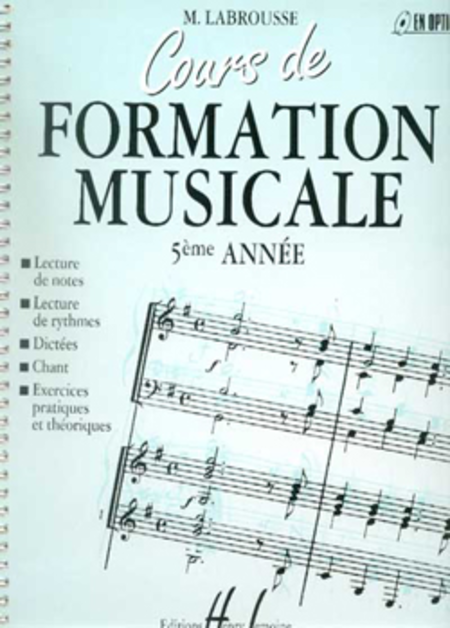 Cours de formation musicale - Volume 5