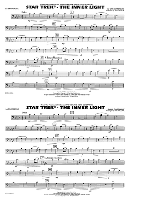 Book cover for Star Trek - The Inner Light - 1st Trombone