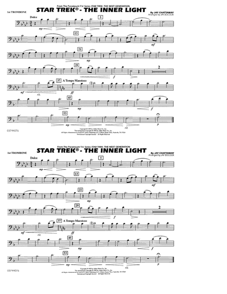 Star Trek - The Inner Light - 1st Trombone