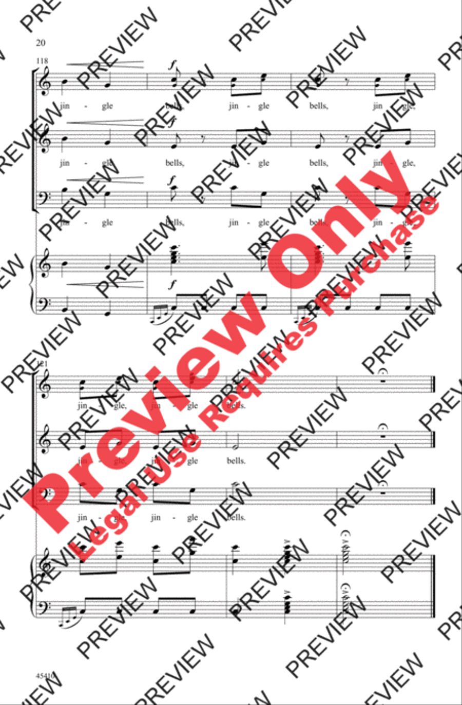 Jingle Bells Rondo Jingle Bells Rondo 3-Part scores gallery preview page 20