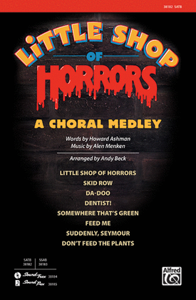Book cover for Little Shop of Horrors: A Choral Medley