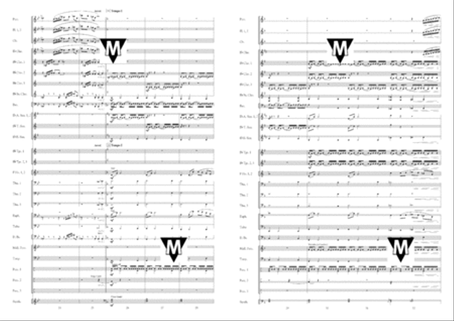 Welcome Overture Concert Band scores gallery preview page 4