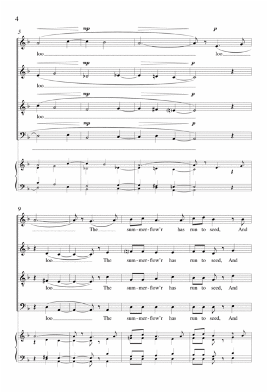 Autumn Autumn 4-Part scores gallery preview page 3