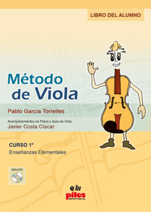 Book cover for Metodo de Viola Curso 1 + CD