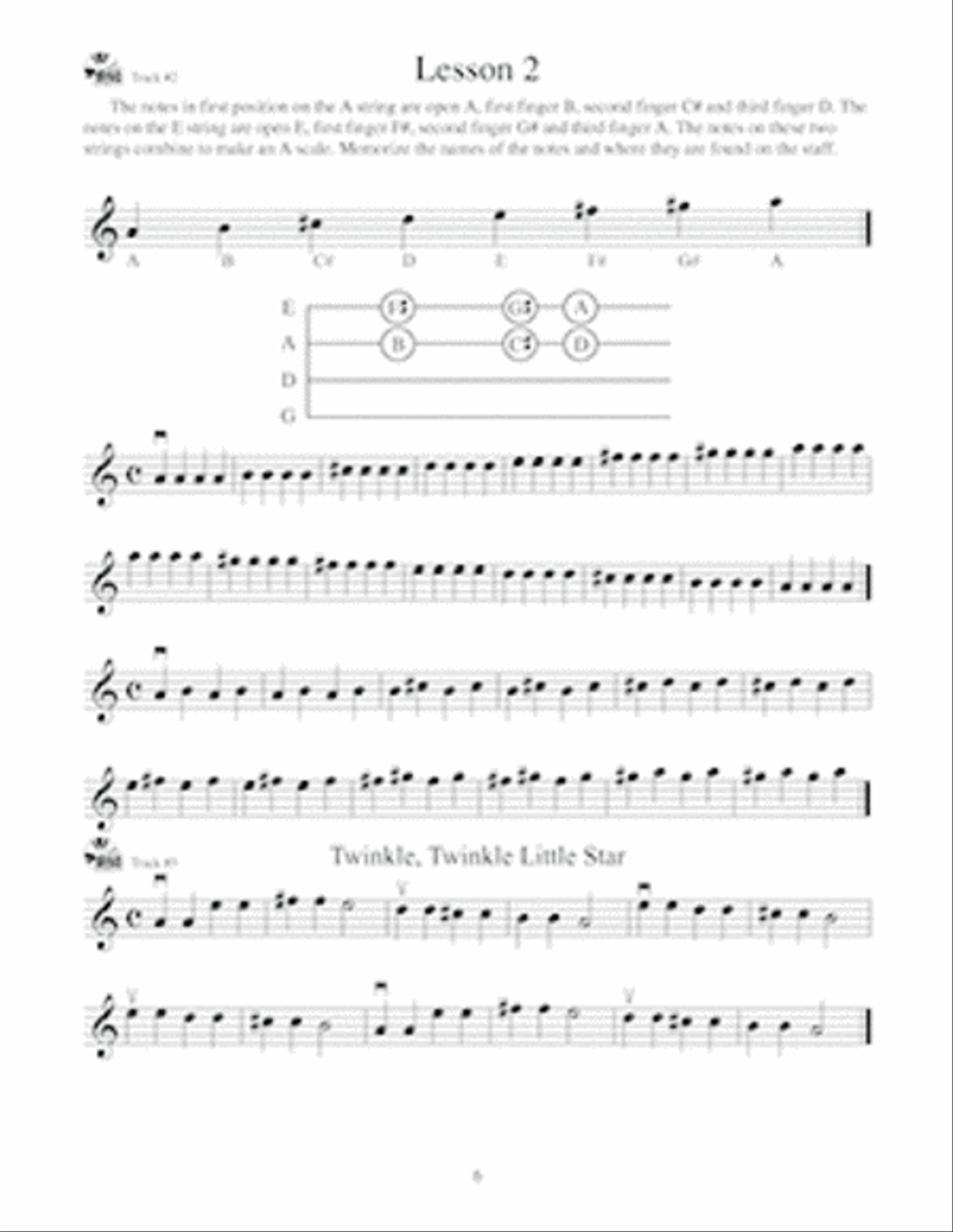 First Lessons Violin First Lessons Violin Violin scores gallery preview page 2