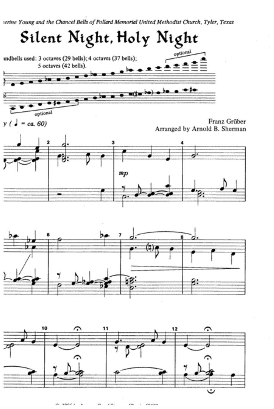 Silent Night, Holy Night Silent Night, Holy Night 5-Octaves scores gallery preview page 9