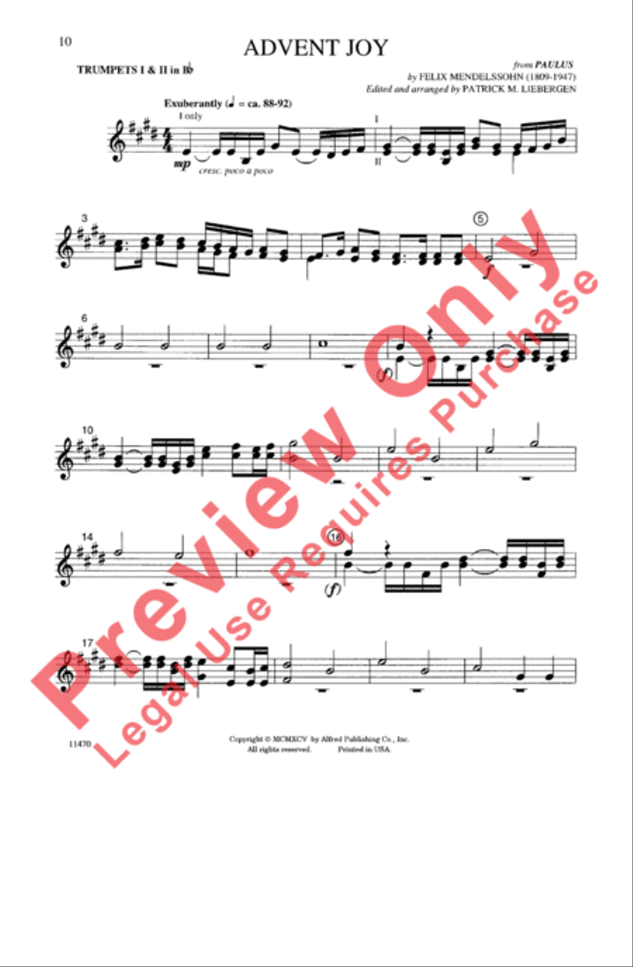 Advent Joy (from Paulus) 3-Part scores gallery preview page 10
