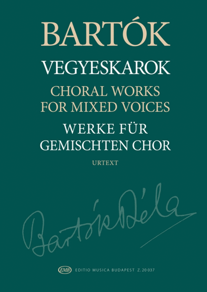 Choral Works for Mixed Voices