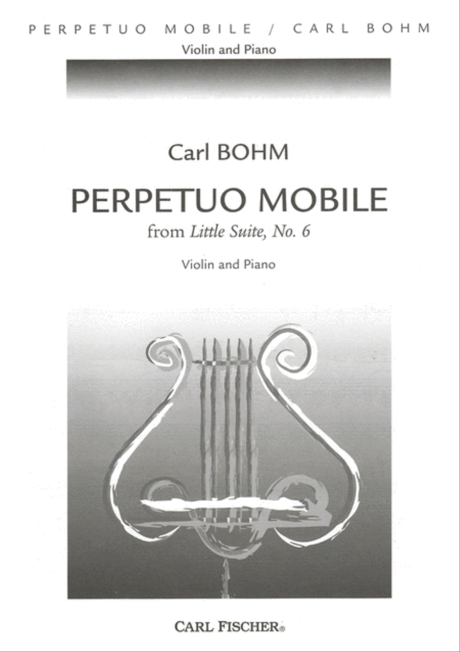 Perpetuo Mobile Violin Solo scores gallery preview page 1