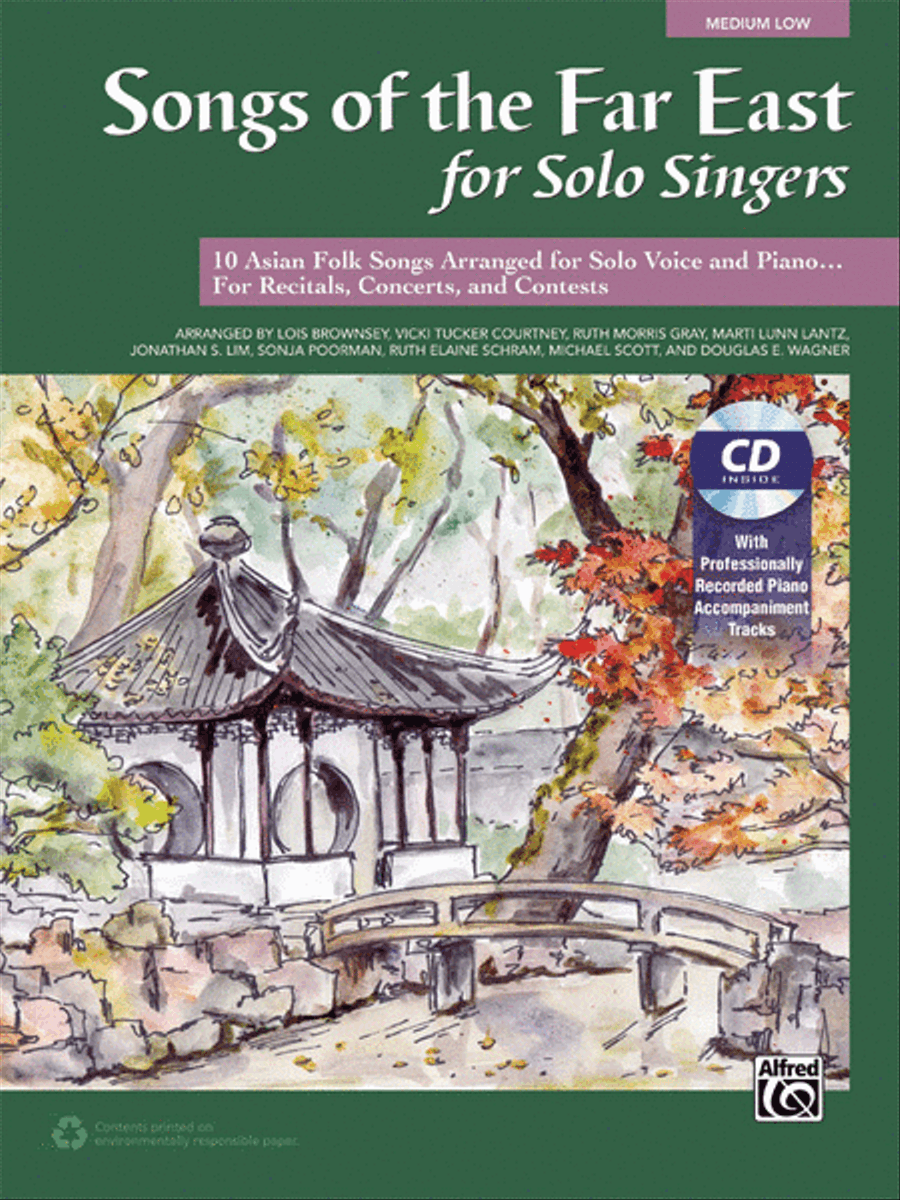 Songs of the Far East for Solo Singers Piano Accompaniment scores gallery preview page 1