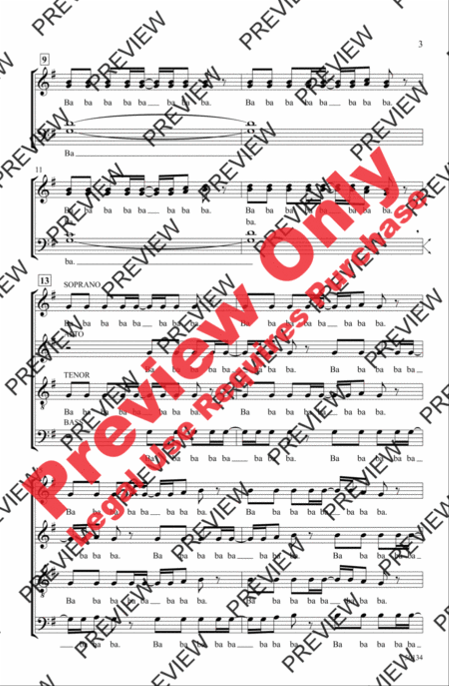 Pulse 4-Part scores gallery preview page 3