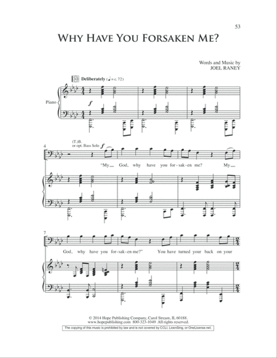 The Seven Last Days The Seven Last Days 4-Part scores gallery preview page 57