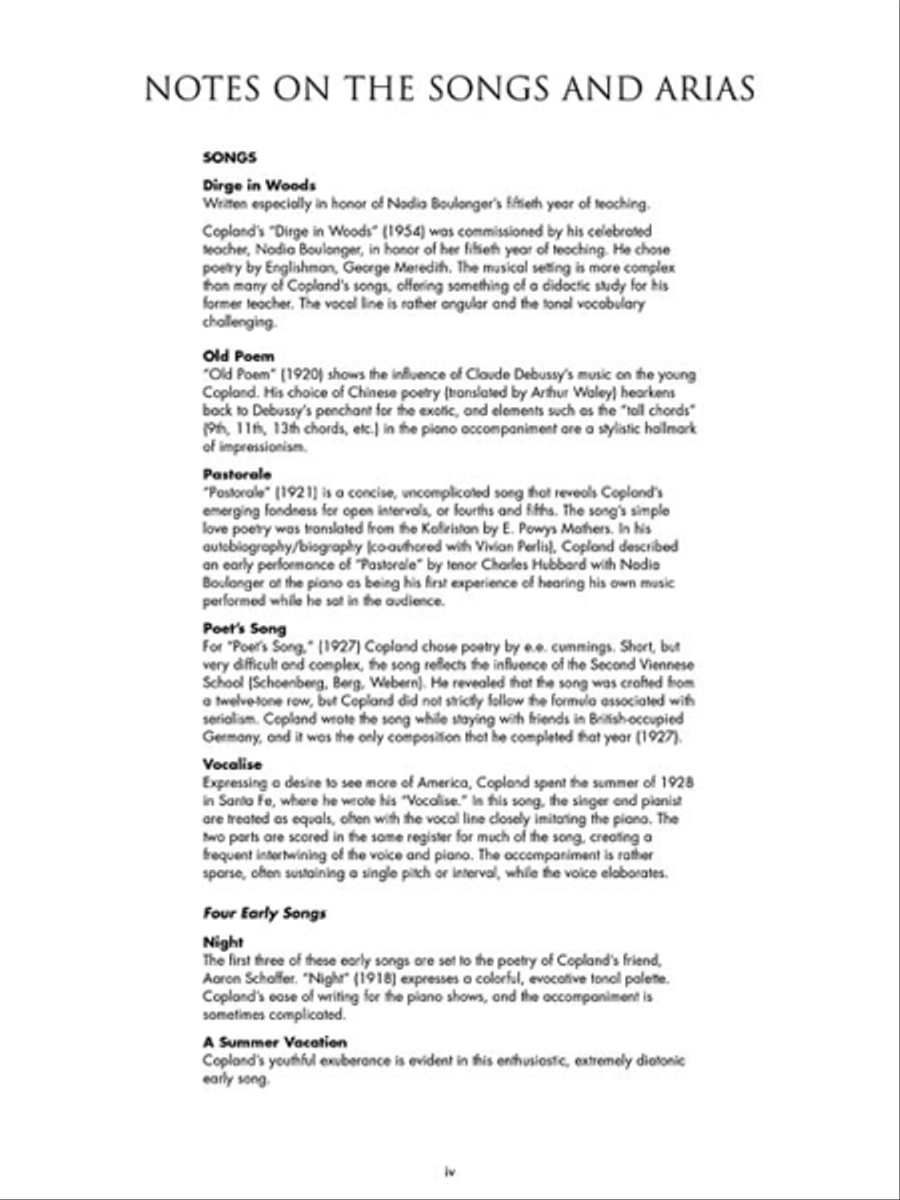 Art Songs and Arias High Voice scores gallery preview page 4