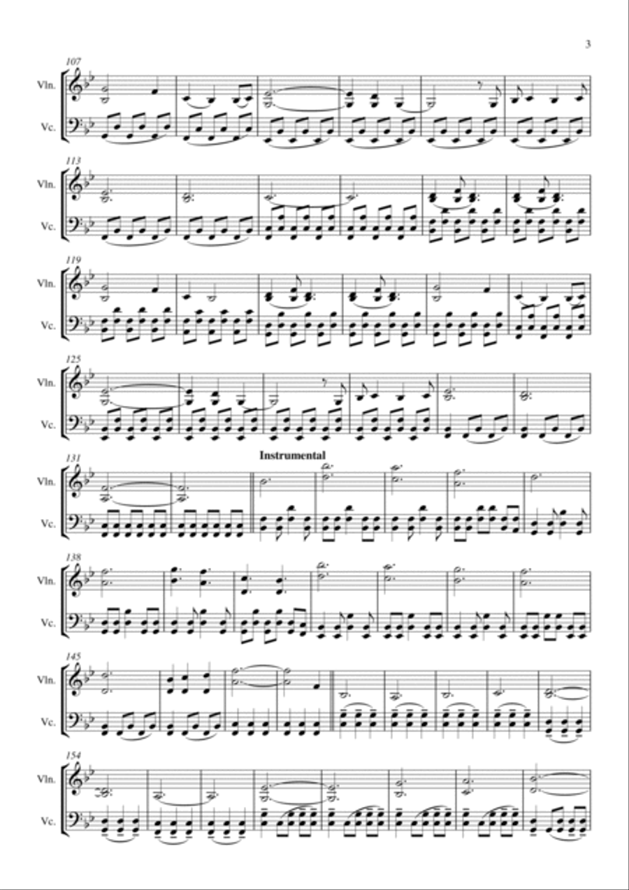 A Thousand Years Score and Parts scores gallery preview page 4