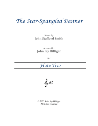 Book cover for The Star-Spangled Banner for Flute Trio