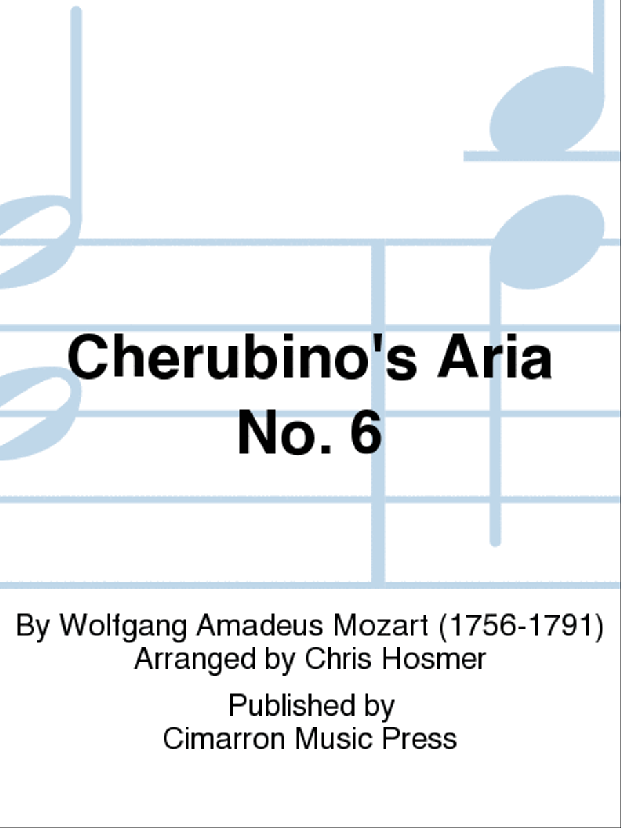 Cherubino's Aria No. 6 EETT scores gallery preview page 1