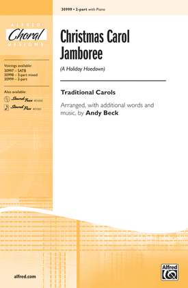 Book cover for Christmas Carol Jamboree