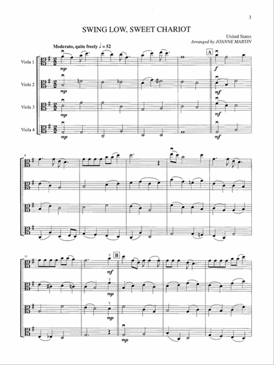 Folk Strings for Ensemble Collection / Songbook scores gallery preview page 8