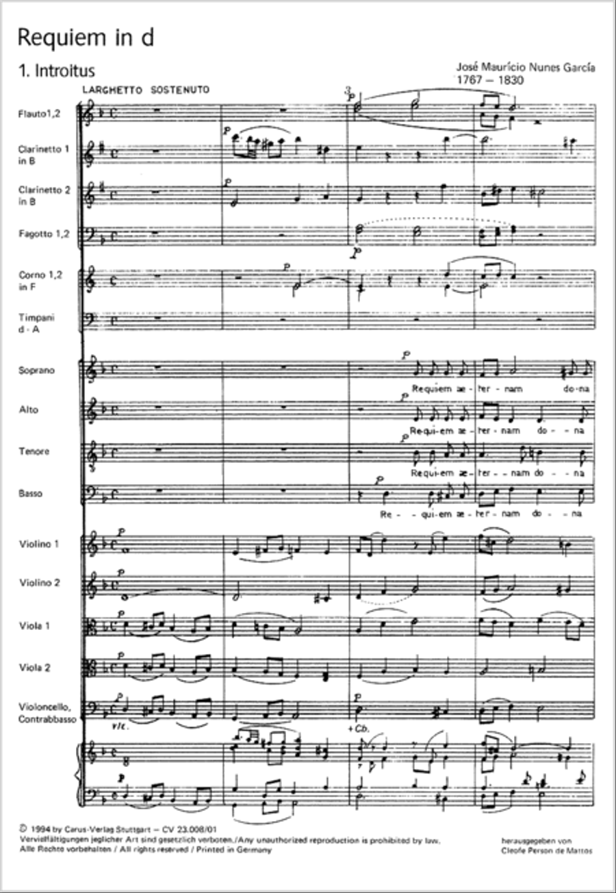 Requiem Requiem 4-Part scores gallery preview page 2
