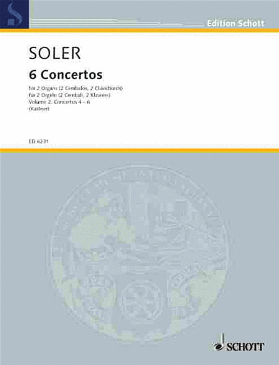 6 Concertos – Vol. 2 Piano Solo scores gallery preview page 1