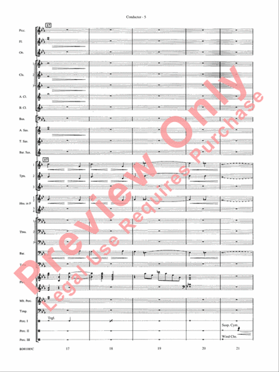The Ascension Concert Band scores gallery preview page 8