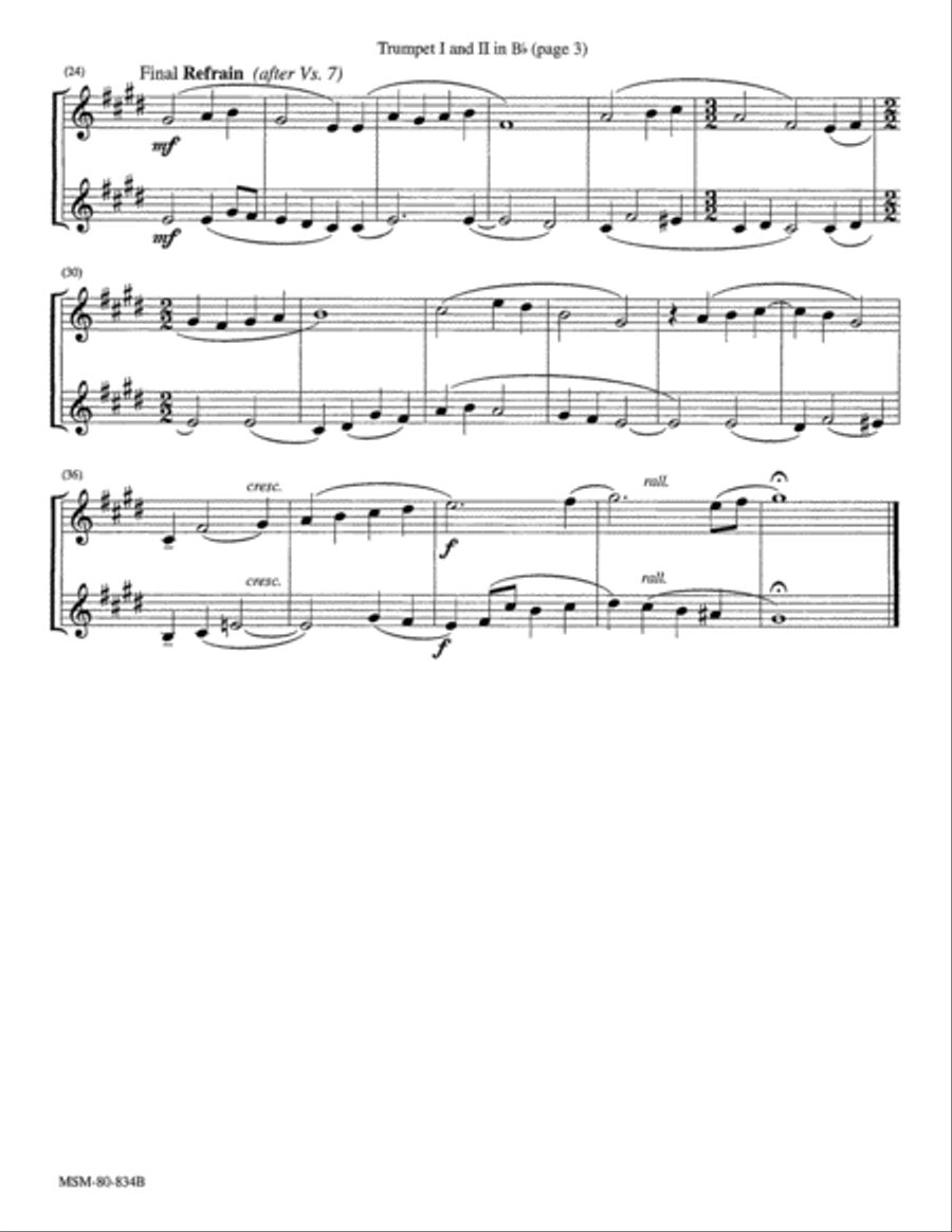 Though We Are Many, In Christ We Are One Choir scores gallery preview page 6