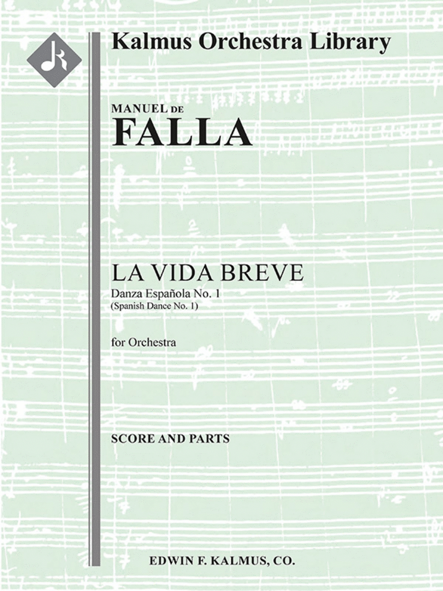La Vida Breve: Danza Espanola No. 1 (Spanish Dance No. 1) String Orchestra scores gallery preview page 1