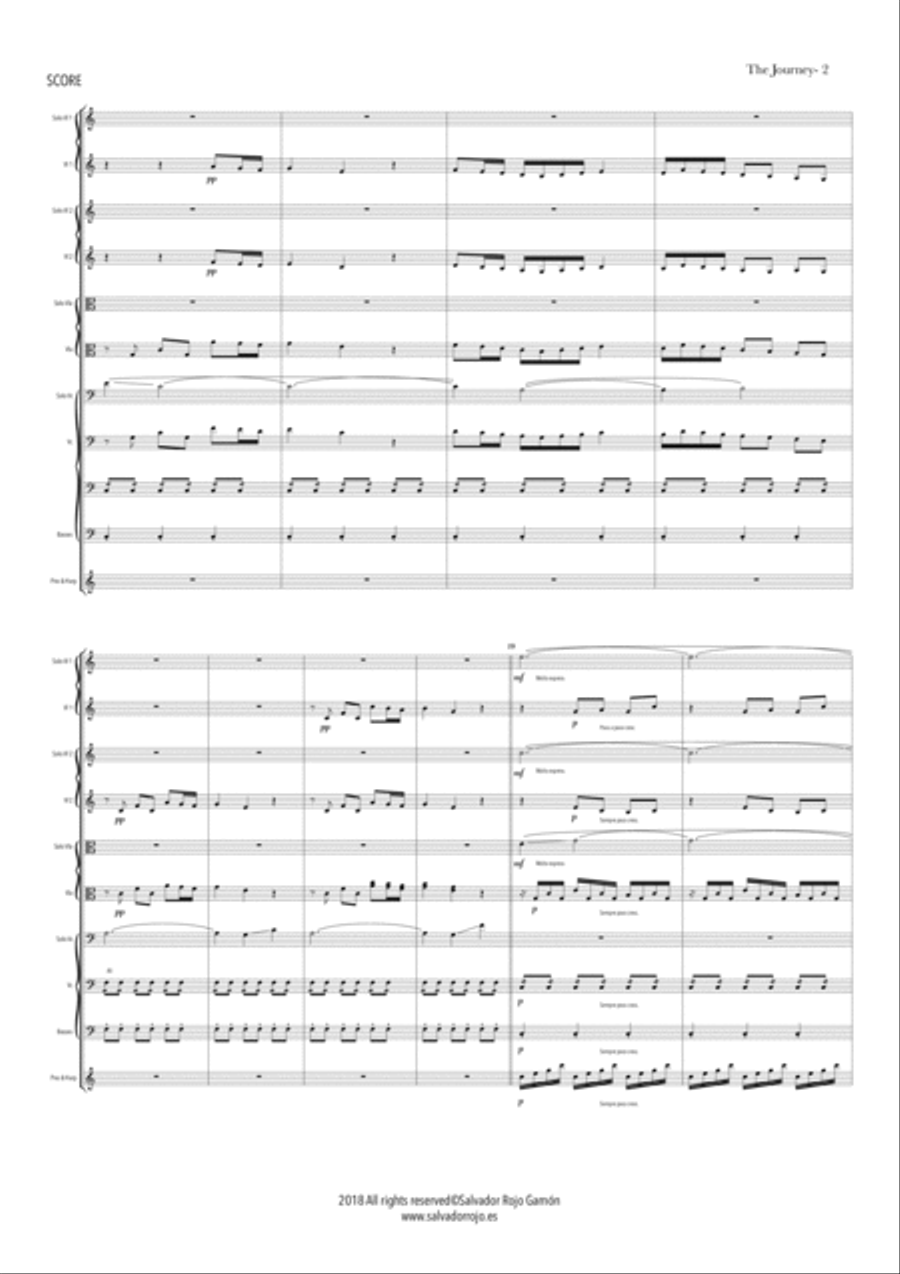 The Journey String Orchestra scores gallery preview page 4