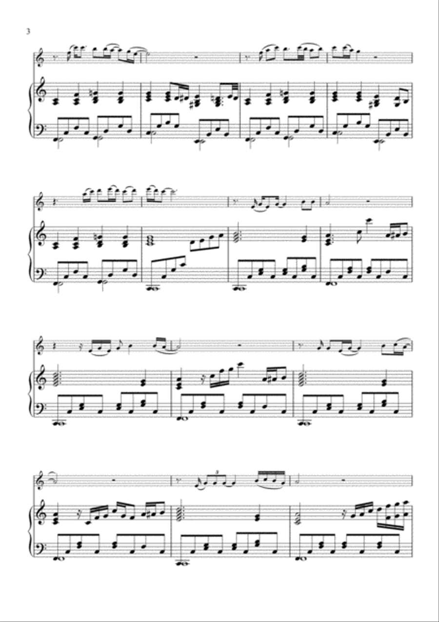 Imagine Violin Solo scores gallery preview page 4