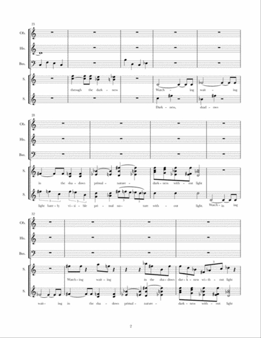 Waiting for the dawn Choir scores gallery preview page 2