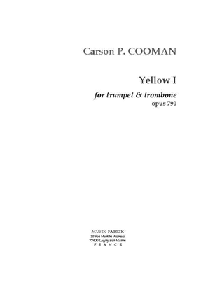 Book cover for Yellow I