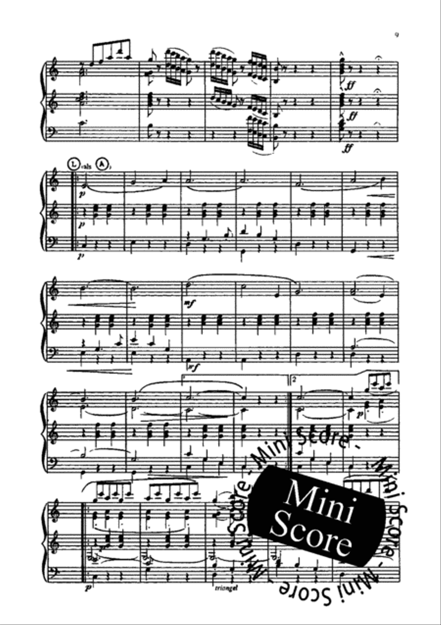 Les Patineurs Concert Band scores gallery preview page 11
