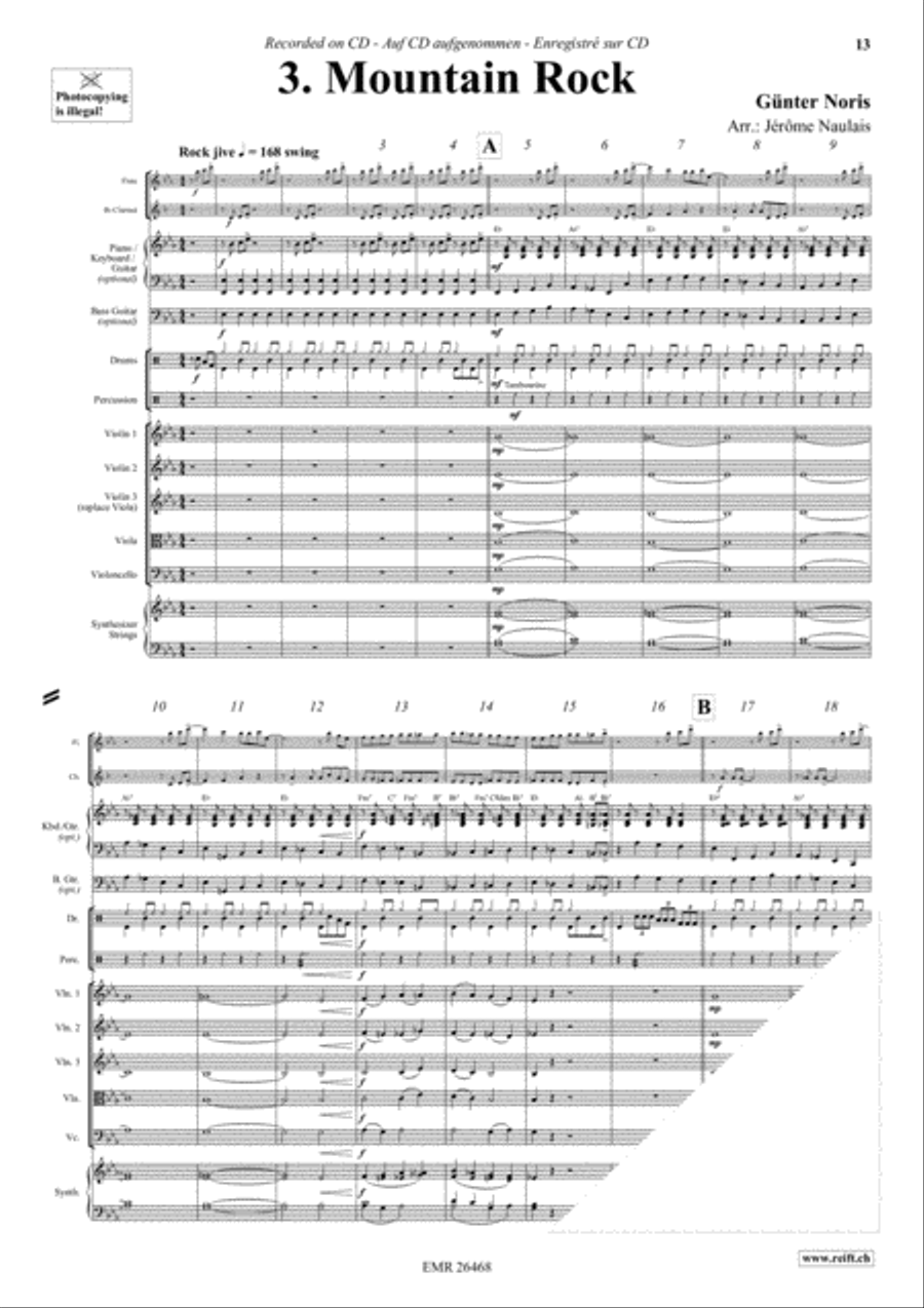 Let's Dance Volume 4 Woodwind Ensemble scores gallery preview page 5