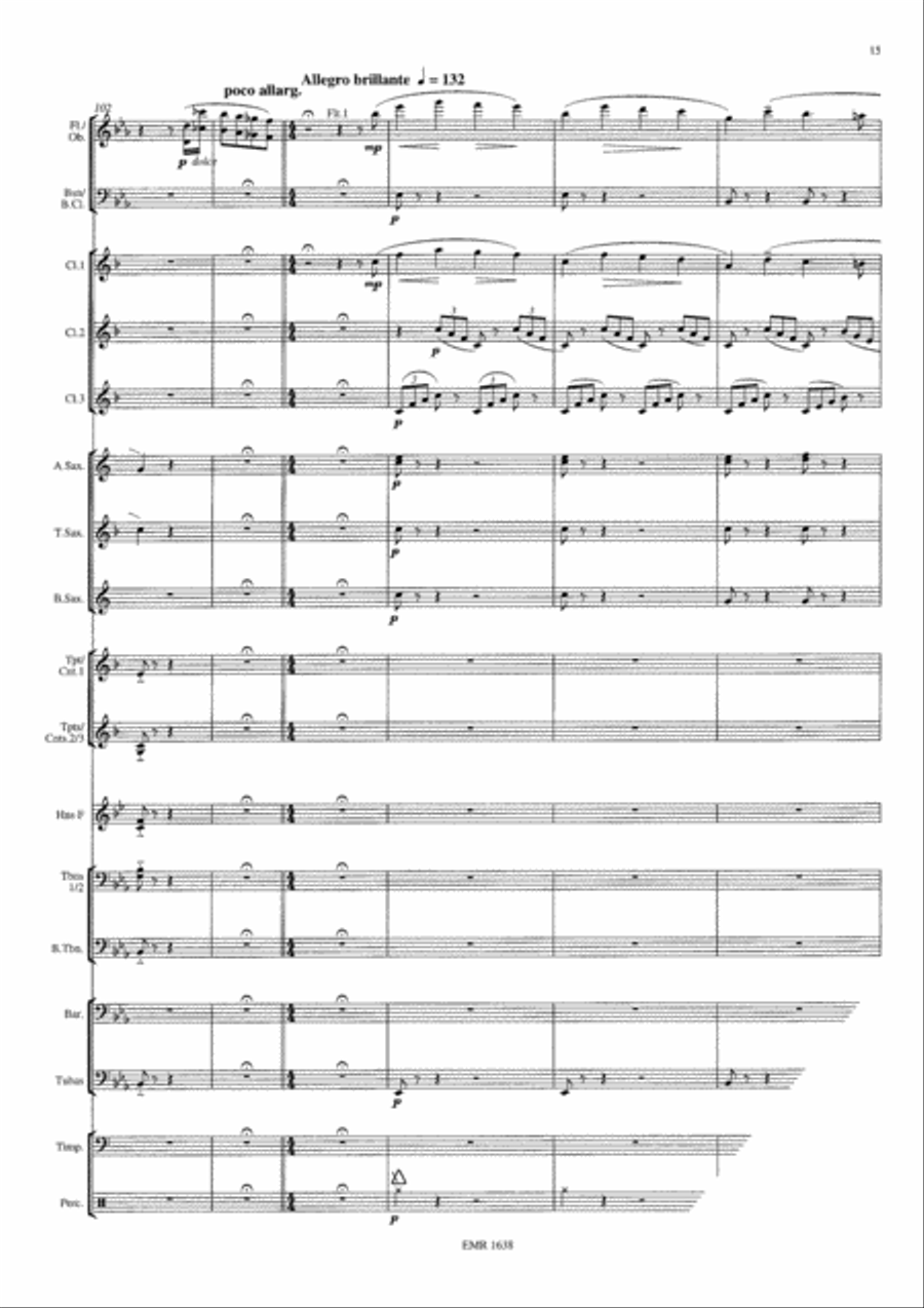 Jean de Florette - Manon des Sources Concert Band scores gallery preview page 16