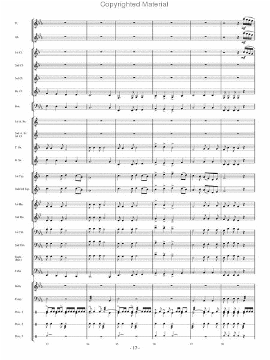 Spirit of the Pioneers Spirit of the Pioneers Concert Band scores gallery preview page 16