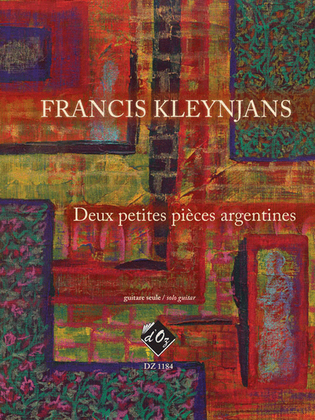 Book cover for Deux petites pièces argentines, opus 251