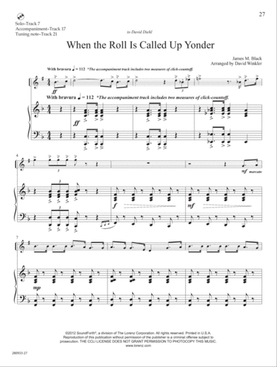 Rejoice Rejoice Trumpet Solo scores gallery preview page 15