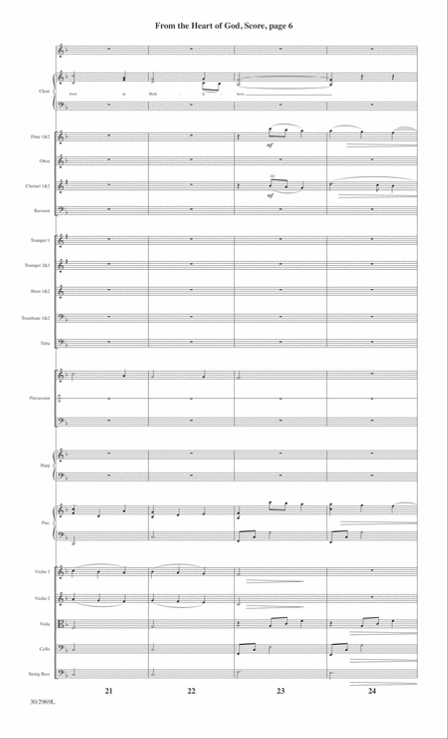 The Heart of Christmas - Full Score Choir scores gallery preview page 108
