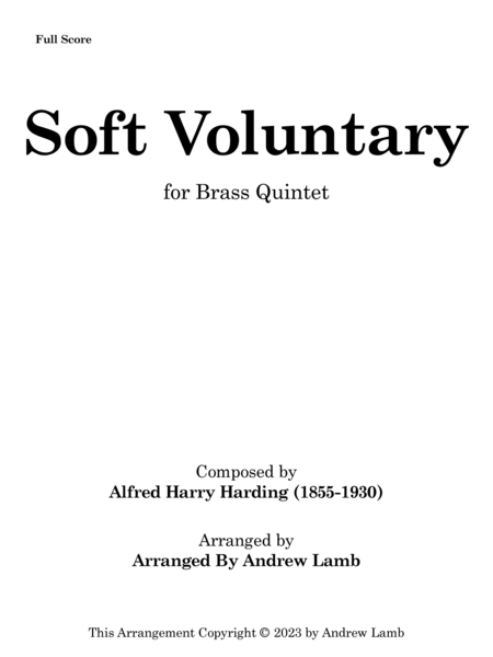 Soft Voluntary