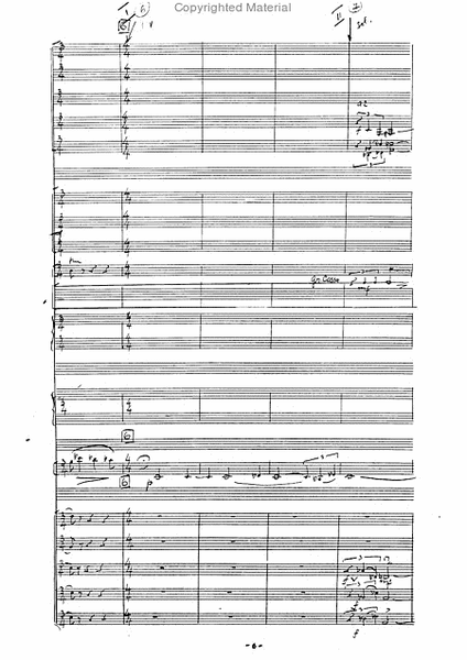 Symphonie Nr. 6 fur Violine und grosses Orchester