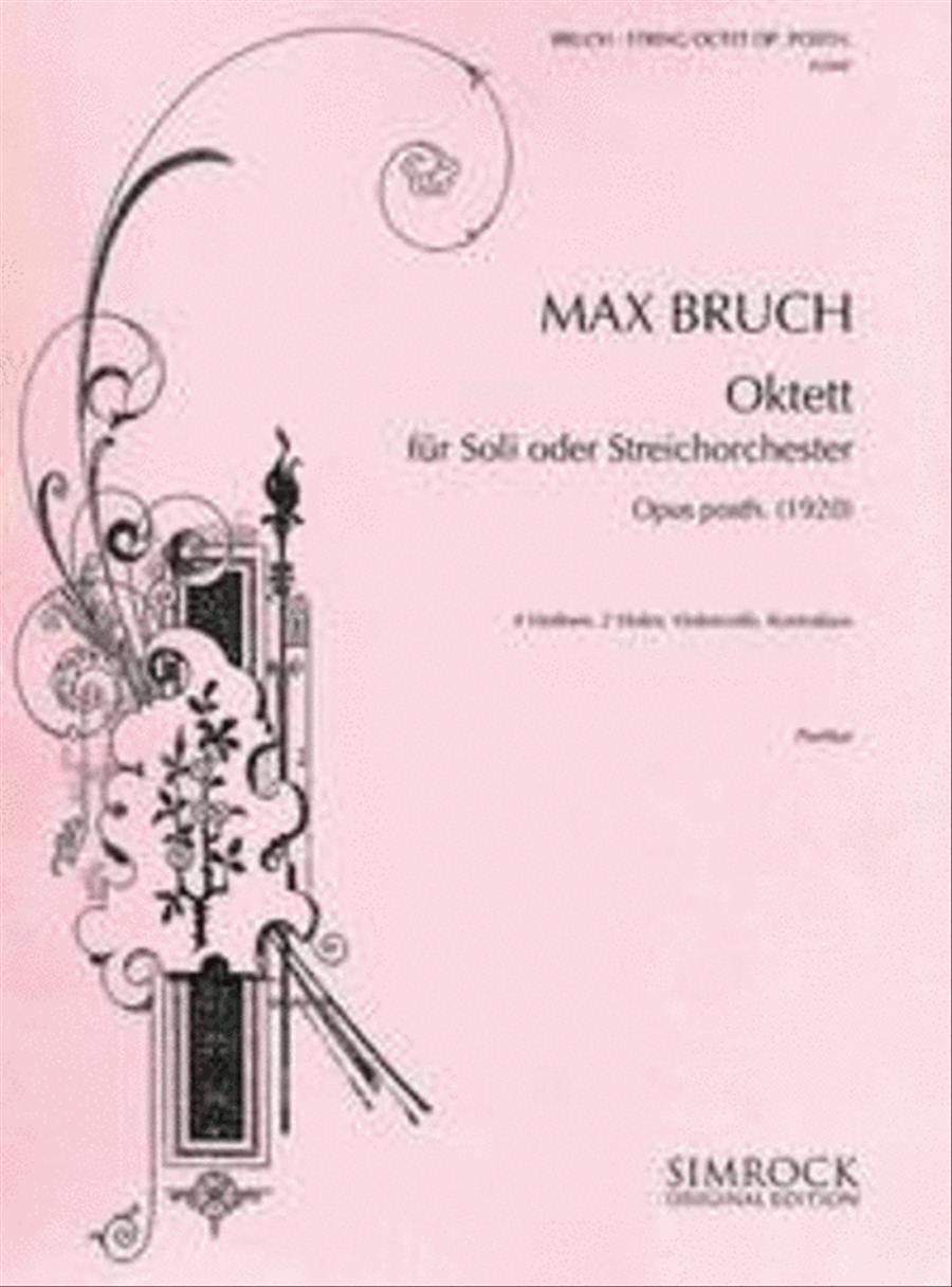 Oktett Op. Posth. Cello scores gallery preview page 1