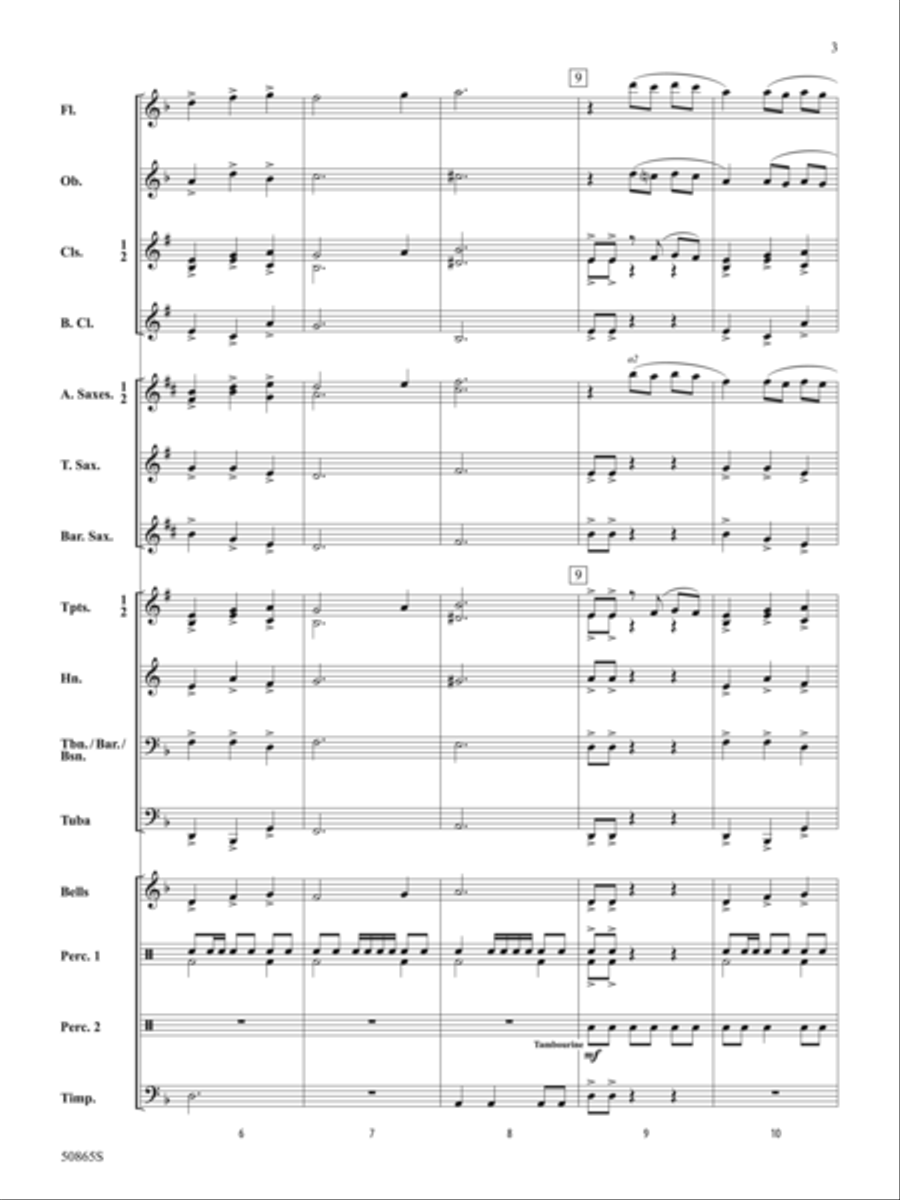Fantastic Adventure: Score Concert Band scores gallery preview page 3