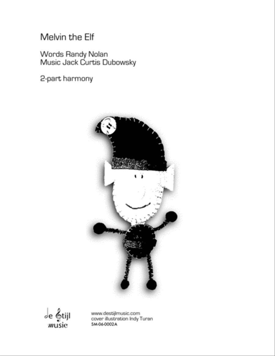 Melvin the Elf (2-part easy harmony) 2-Part scores gallery preview page 1