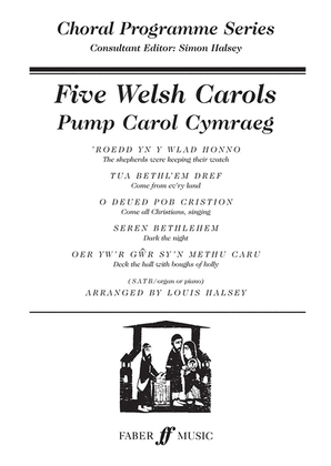 Book cover for Five Welsh Carols