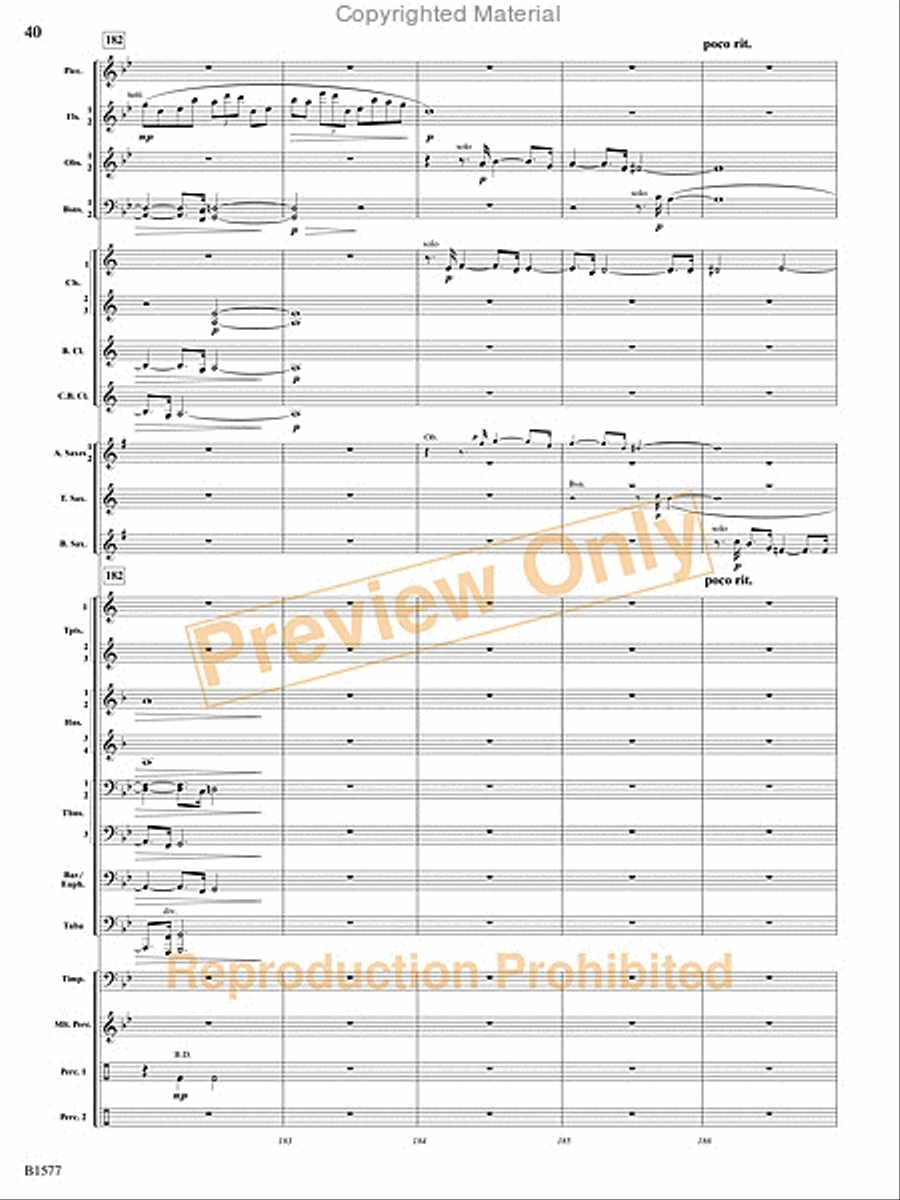 Evocatio Evocatio Concert Band scores gallery preview page 41