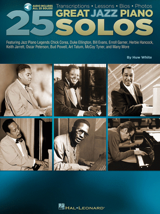 Book cover for 25 Great Jazz Piano Solos