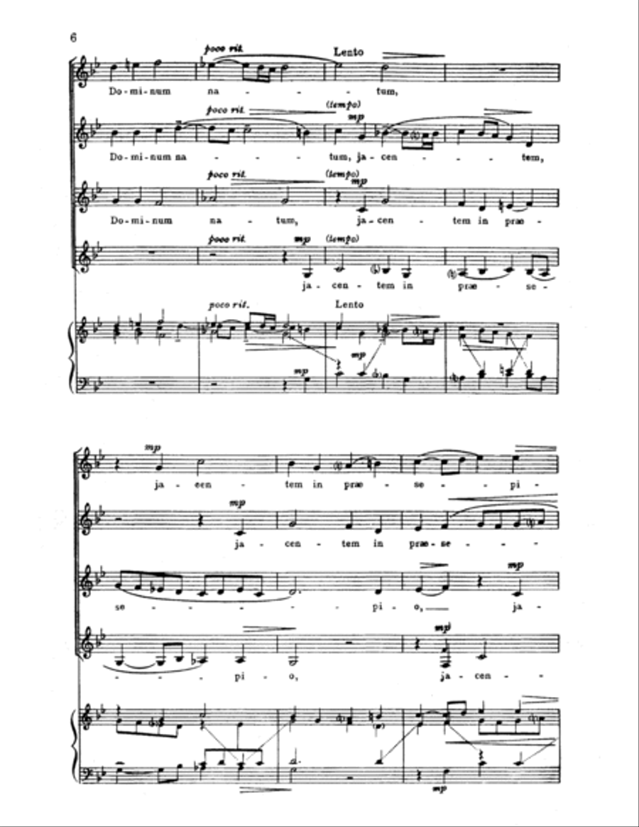 O Magnum Mysterium SSAA scores gallery preview page 4