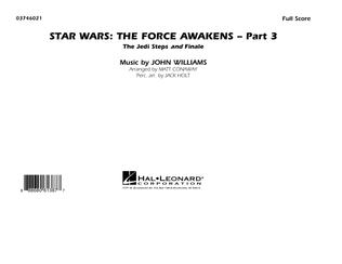 Star Wars: The Force Awakens - Pt 3 - Conductor Score (Full Score)