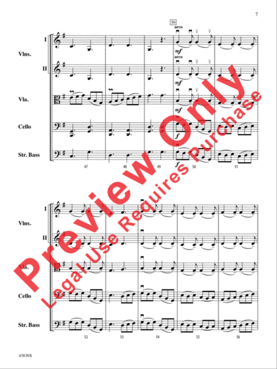Murphy's Jig Murphy's Jig String Orchestra scores gallery preview page 8
