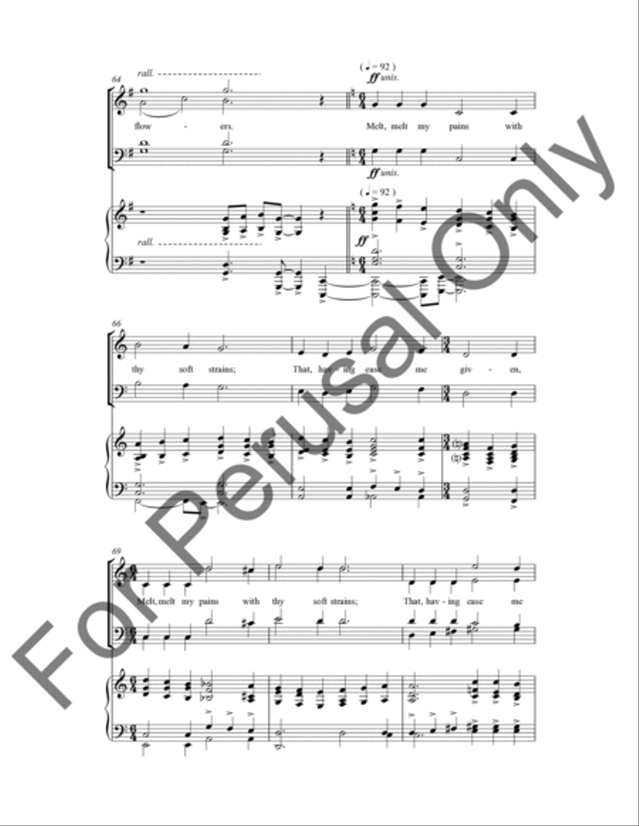 Charm Me Asleep: To Music 4-Part scores gallery preview page 10